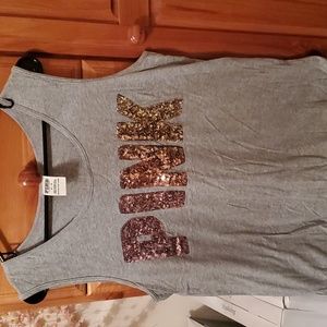 Sequin Tank Top